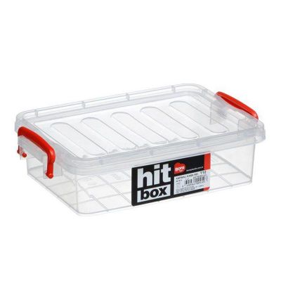Bora Plastik Kapaklı Kasa, 1.3 L - 1