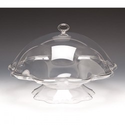 Zicco ZCP-563 Akrilik Çiçek Formlu Meyvelik, 39x26 cm - Zicco