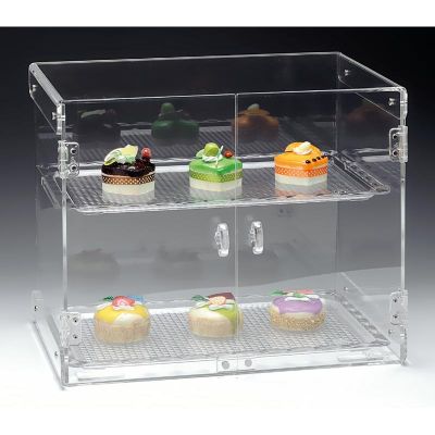 Zicco ZCP-263 Tepsili Polikarbon Teşhir Standı, 2 Katlı, 37 cm - 1