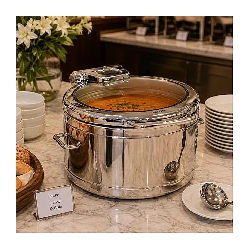 Kapp Carina Serisi Çorbalık Chafing Dish, 14.3 L, Elektrikli - 4