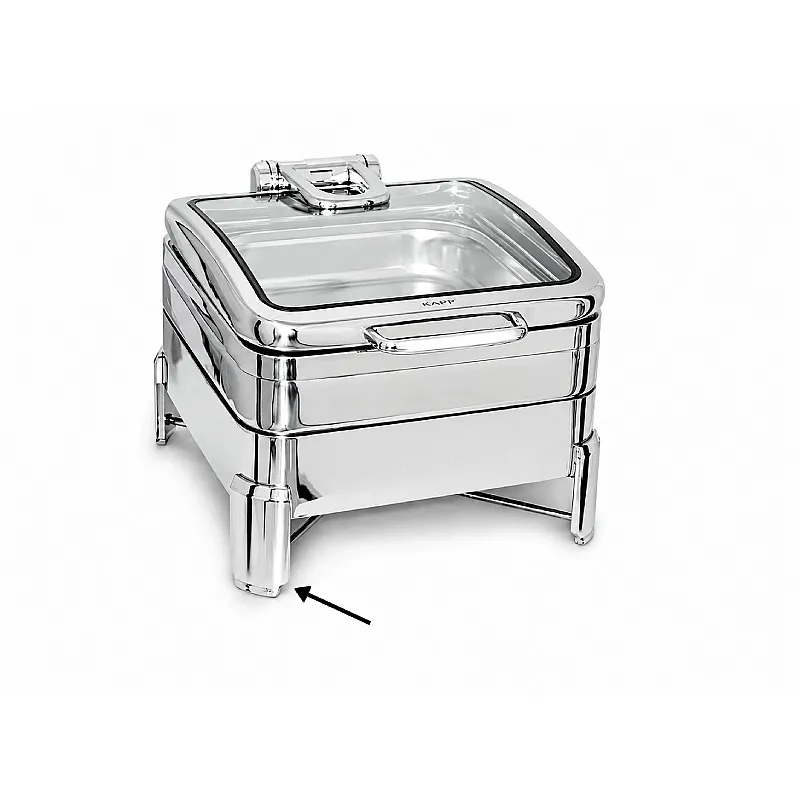 Kapp Carina Serisi GN 2/3 Chafing Dish için Standlı Ayak - Kapp