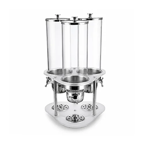 Kapp Carina Serisi Üçlü Cornflakes Dispenseri, 3x3.7 L - 1