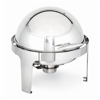 Kapp Classic Chafing Dish Roll Top, Yuvarlak, 6 L, Jel Yakıtlı - 1