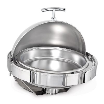 Kapp Delux Chafing Dish Gömme, Yuvarlak, 6 L, Jel Yakıtlı - 1