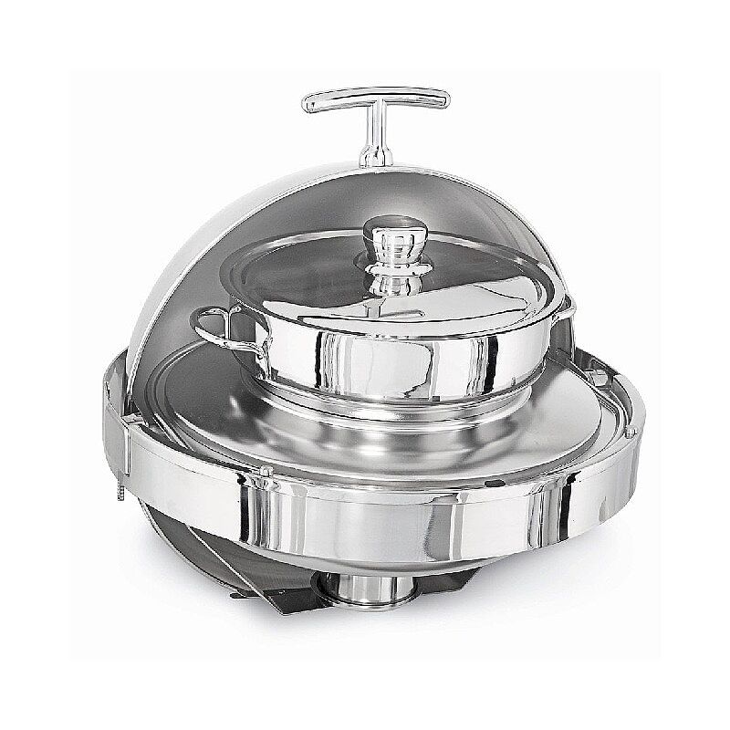 Kapp Delux Gömme Çorbalık Chafing Dish, 6 L, Jel Yakıtlı+Elektrikli - Kapp