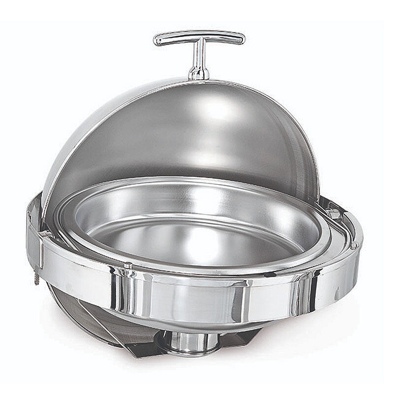 Kapp Delux Yuvarlak Gömme Chafing Dish, 6 L, Jel Yakıtlı+Elektrikli - Kapp