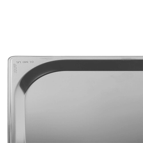 Kapp GN 1/1-10 mm Paslanmaz Çelik Standart Gastronorm Küvet - 4