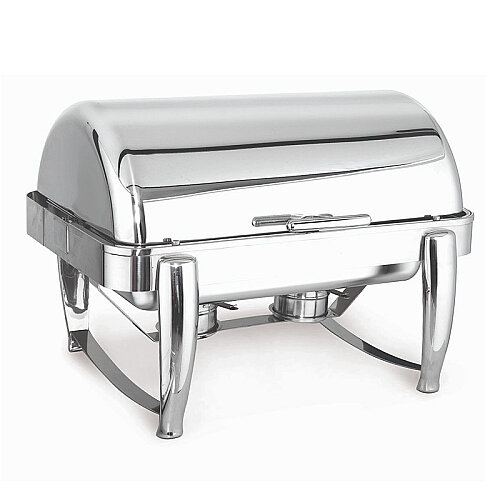 Kapp GN 1/1 Delux Roll Top Chafing Dish, 9 L, Jel Yakıtlı - Kapp