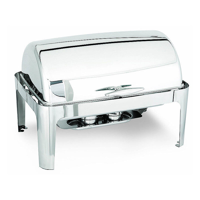 Kapp GN 1/1 Klasik Roll Top Chafing Dish, 9 L, Jel Yakıtlı + Elektrikli - Kapp