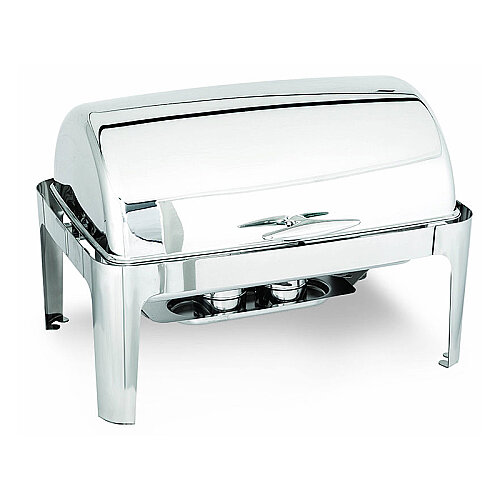 Kapp GN 1/1 Klasik Roll Top Chafing Dish, 9 L, Jel Yakıtlı - Kapp