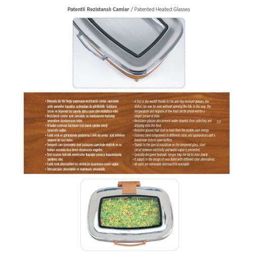 Kapp GN 1/1 Titan Chafing Dish, 5.7 L, Elektrikli, Siyah - 6