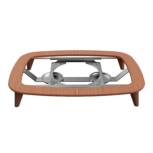 Kapp GN 1/1 Titan Chafing Dish Ayaklı Stand, 9 L İçin, Ahşap - Kapp