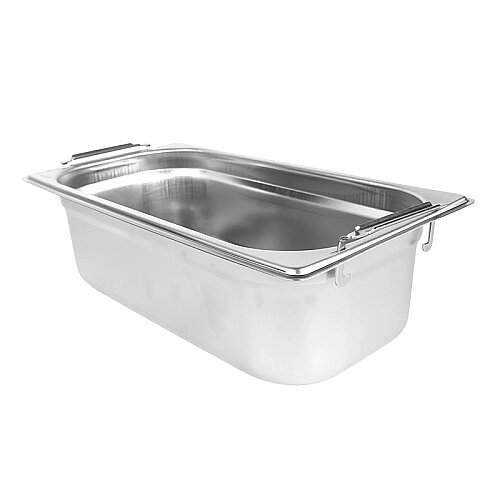 Kapp GN 1/3-100 mm Paslanmaz Çelik Saplı Gastronorm Küvet - Kapp