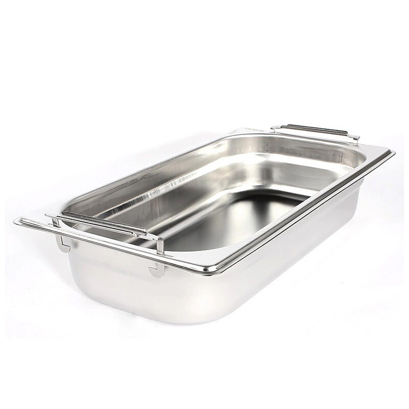 Kapp GN 1/3-65 mm Paslanmaz Çelik Saplı Gastronorm Küvet - Kapp
