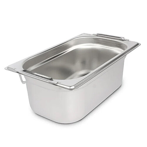 Kapp GN 1/4-100 mm Paslanmaz Çelik Saplı Gastronorm Küvet - 1