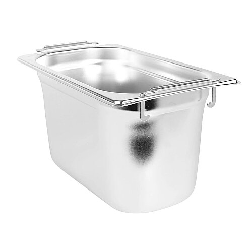 Kapp GN 1/4-150 mm Paslanmaz Çelik Saplı Gastronorm Küvet - 1
