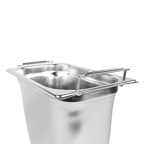 Kapp GN 1/4-200 mm Paslanmaz Çelik Saplı Gastronorm Küvet - Kapp