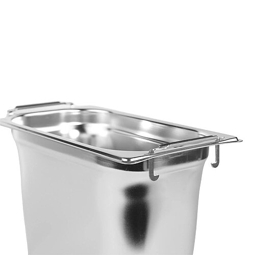 Kapp GN 1/4-200 mm Paslanmaz Çelik Saplı Gastronorm Küvet - Kapp (1)