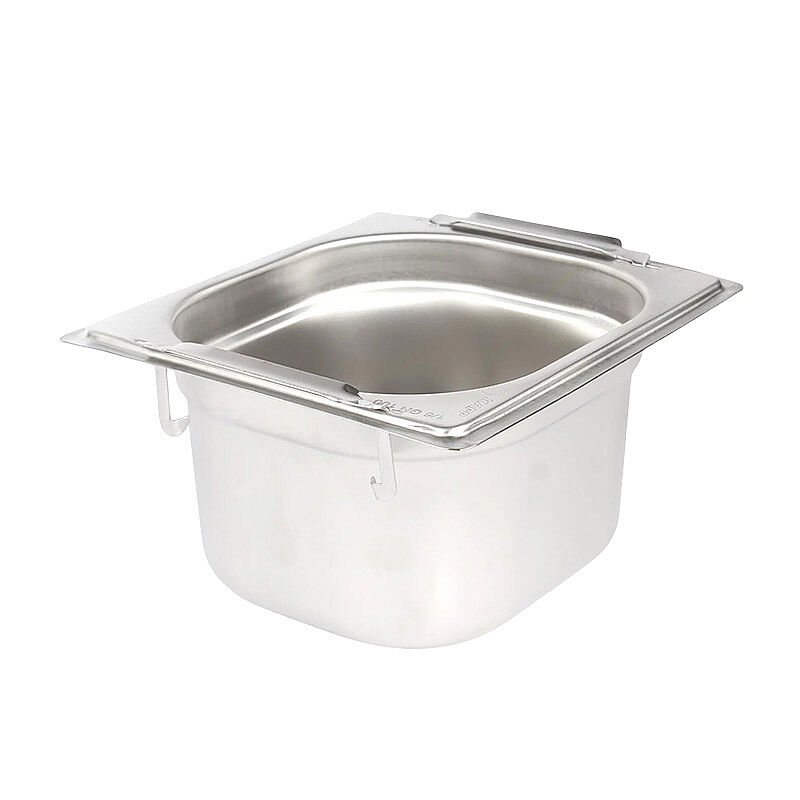 Kapp GN 1/6-100 mm Paslanmaz Çelik Saplı Gastronorm Küvet - Kapp