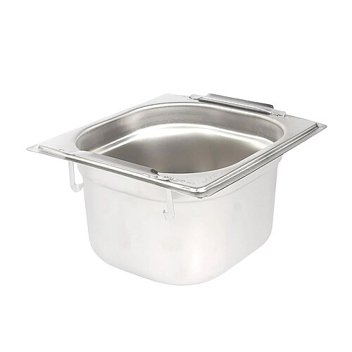 Kapp GN 1/6-100 mm Paslanmaz Çelik Saplı Gastronorm Küvet - Kapp