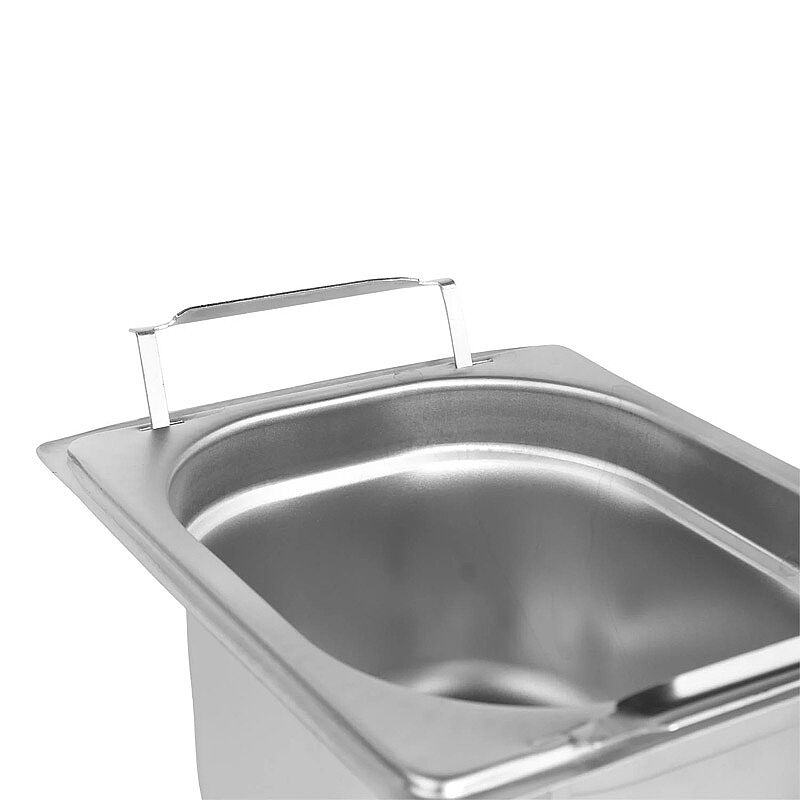 Kapp GN 1/6-100 mm Paslanmaz Çelik Saplı Gastronorm Küvet - Kapp
