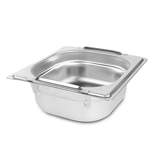 Kapp GN 1/6-65 mm Paslanmaz Çelik Saplı Gastronorm Küvet - 1