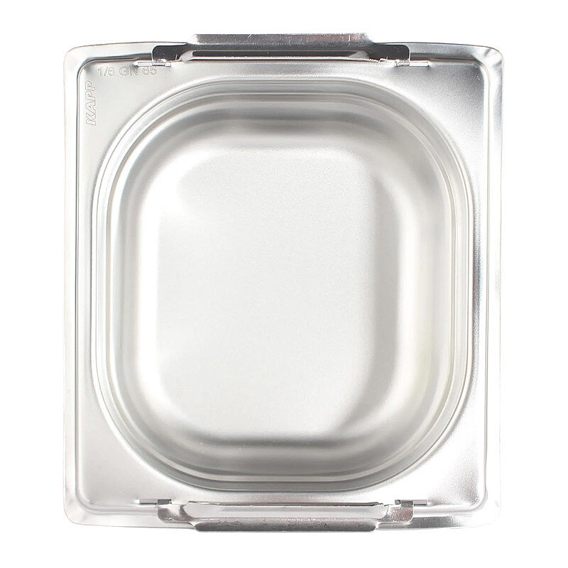 Kapp GN 1/6-65 mm Paslanmaz Çelik Saplı Gastronorm Küvet - Kapp