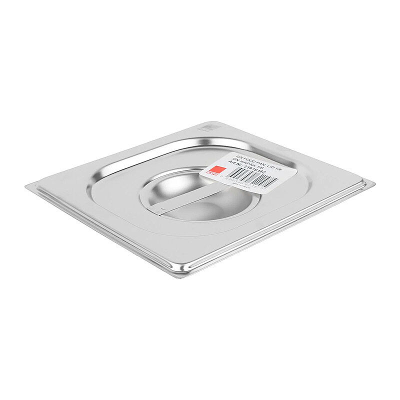 Kapp GN 1/6 Paslanmaz Çelik Standart Gastronorm Küvet Kapak - Kapp