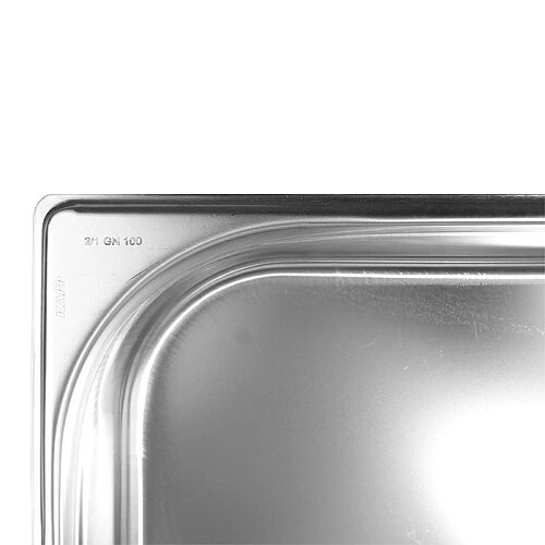 Kapp GN 2/1-100 mm Paslanmaz Çelik Saplı Gastronorm Küvet - 4