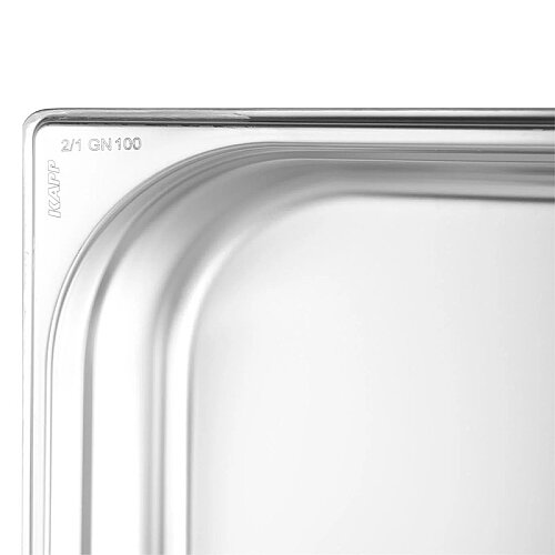 Kapp GN 2/1-100 mm Paslanmaz Çelik Standart Gastronorm Küvet - 4