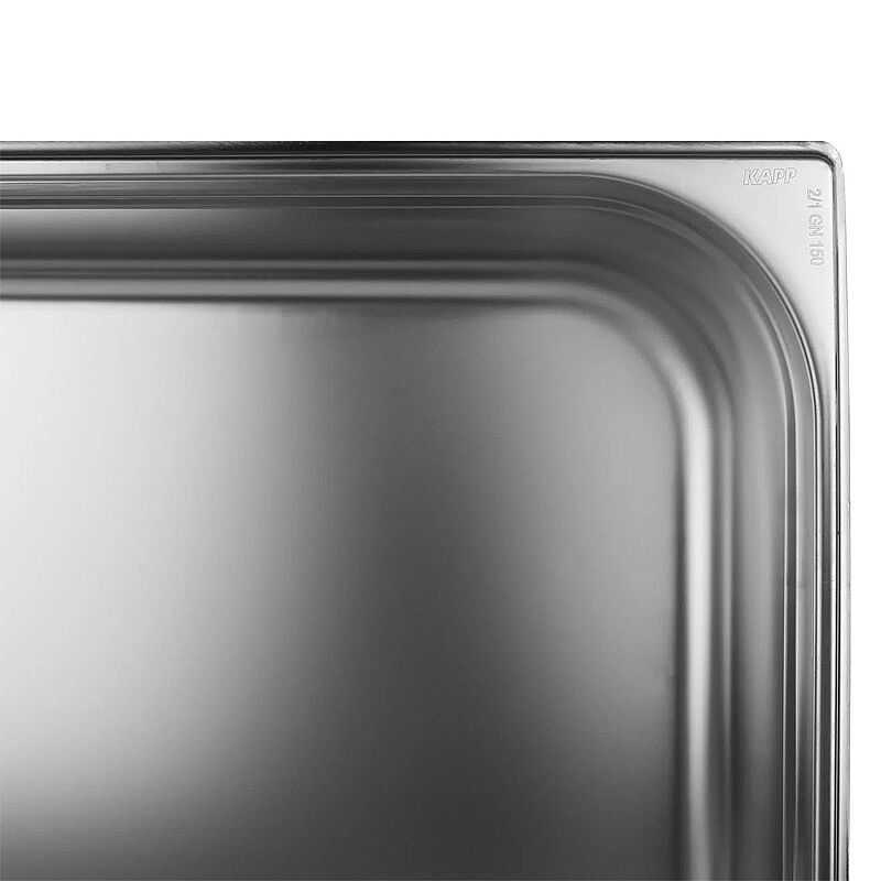 Kapp GN 2/1-150 mm Paslanmaz Çelik Standart Gastronorm Küvet - Kapp