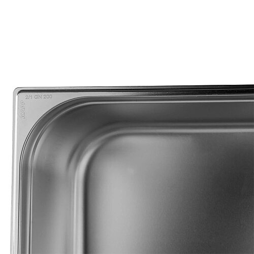 Kapp GN 2/1-200 mm Paslanmaz Çelik Standart Gastronorm Küvet - 4