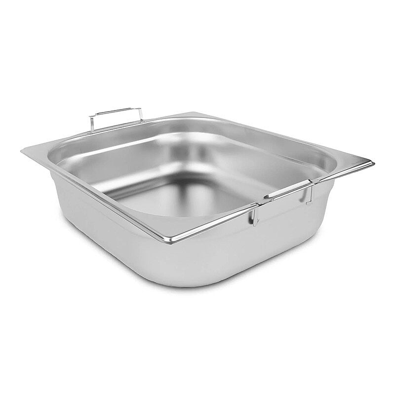 Kapp GN 2/3-100 mm Paslanmaz Çelik Saplı Gastronorm Küvet - Kapp