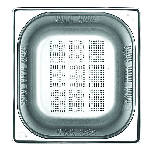 Kapp GN 2/3-20 mm Paslanmaz Çelik Delikli Gastronorm Küvet - Kapp