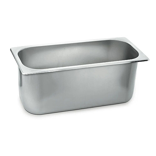 Kapp GN Paslanmaz Çelik Gastronorm Dondurma Kabı, 36x17x10 cm - Kapp