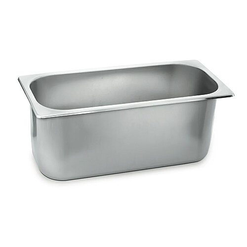 Kapp GN Paslanmaz Çelik Gastronorm Dondurma Kabı, 36x17x12 cm - Kapp