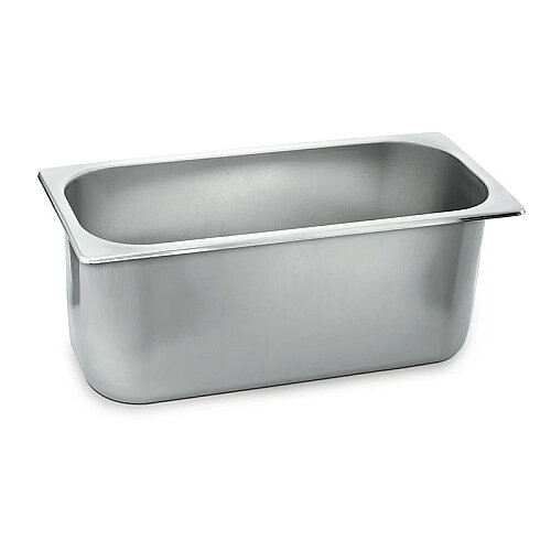 Kapp GN Paslanmaz Çelik Gastronorm Dondurma Kabı, 36x17x15 cm - Kapp
