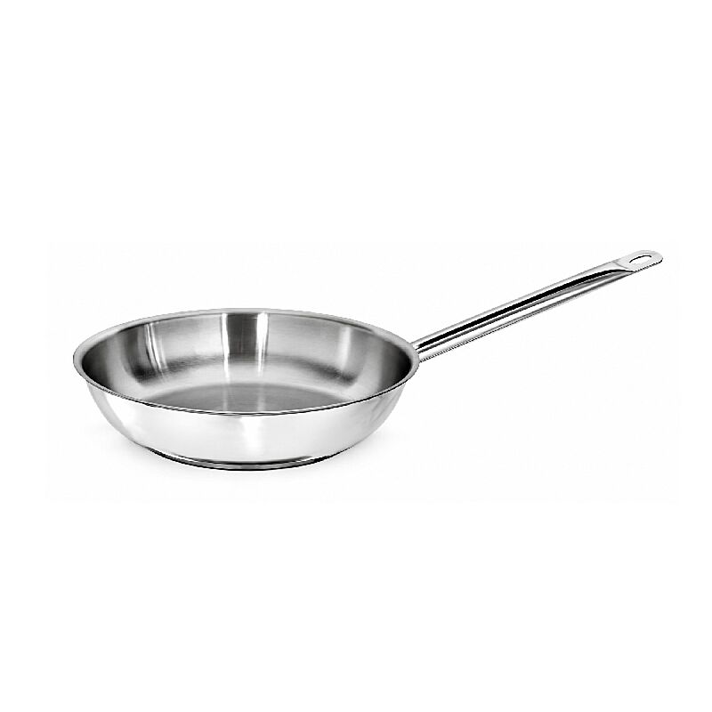 Kapp İndüksiyon Uyumlu Tek Saplı Çelik Tava, 24x5.5 cm, 2.5 L - Kapp