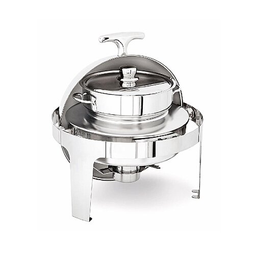 Kapp Klasik Çorbalık Roll Top Chafing Dish, 6 L, Jel Yakıtlı+Elektrikli - 1