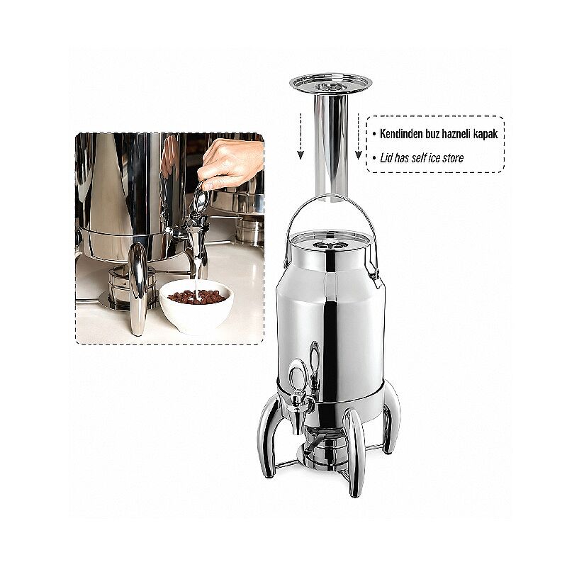Kapp Lux Süt Dispenseri, 6 L - Kapp