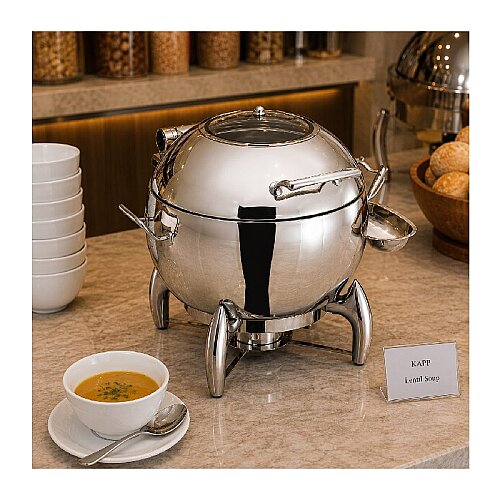 Kapp Mini Chafing Dish, Jel Yakıtlı - 5