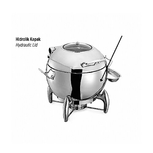 Kapp Mini Chafing Dish, Jel Yakıtlı - 3