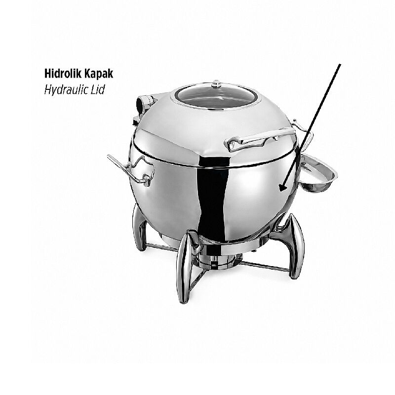 Kapp Premium Serisi Çorbalık Chafing Dish, 11 L, Elektrikli - Kapp