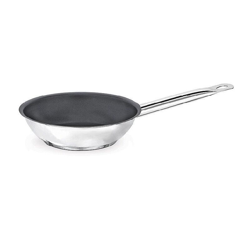 Kapp Tek Saplı Yapışmaz Çelik Tava, 24x5.5 cm, 2.5 L - Kapp