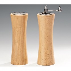 Zicco 2006W Ahşap Karabiber Değirmeni, 17.5 cm - Zicco