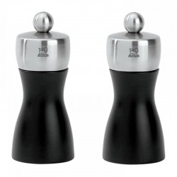 Peugeot Fidji Karabiber+Tuz, 2'li, 12 cm, Siyah - Peugeot