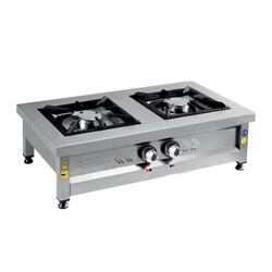 Karacasan 2 Burner Set Top Cooker, Natural Gas - Karacasan