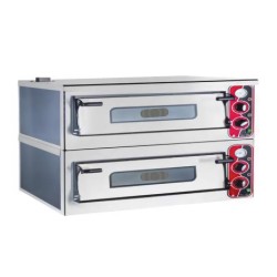 Karacasan 6+6 Pizza Capacity Double Deck Pizza Oven, Electric - 1