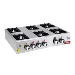 Karacasan 6 Burner Set Top Cooker, Natural Gas - Karacasan
