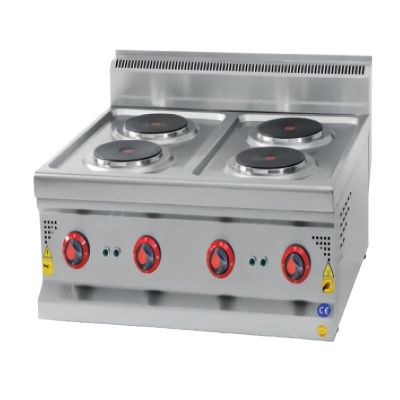 Karacasan 600 Seri 4 Gözlü Ocak, Elektrikli - 1